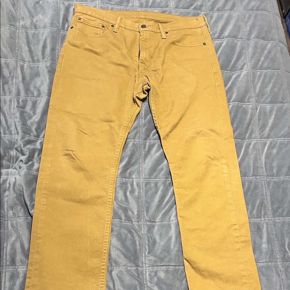 Levi's Men's Mustard Chinos